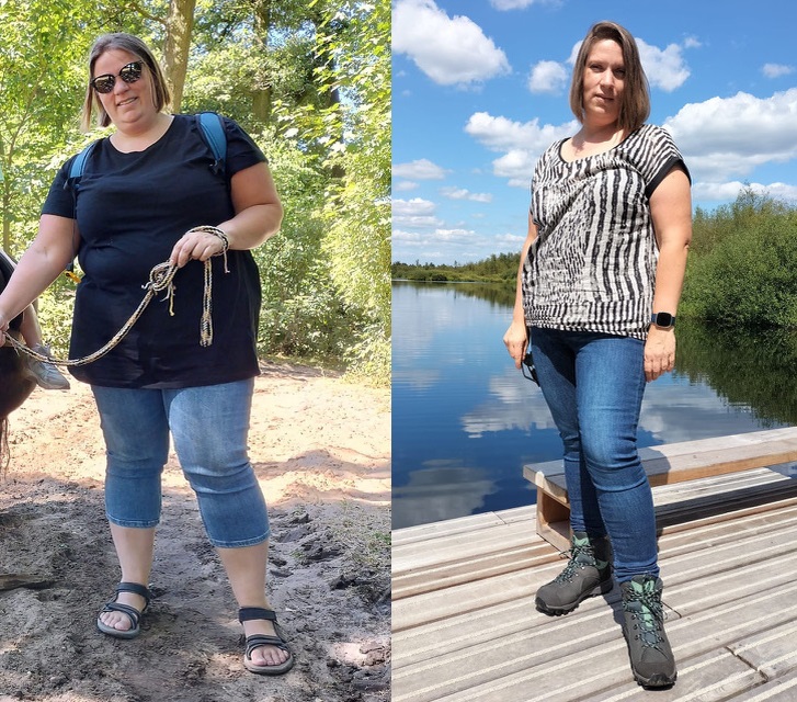 35 kilo afvallen in 6 maanden